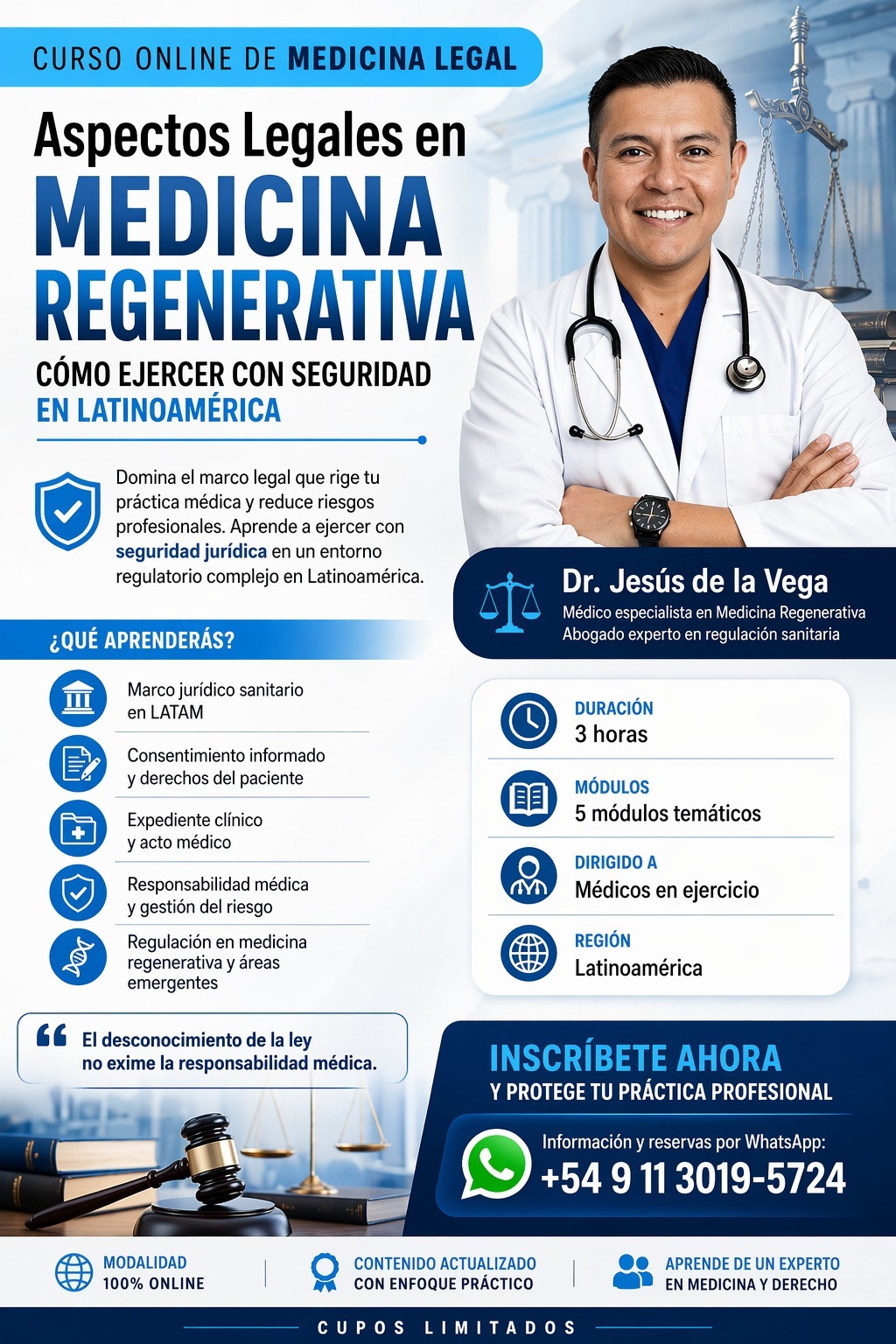 Aspectos Legales en Medicina Regenerativa