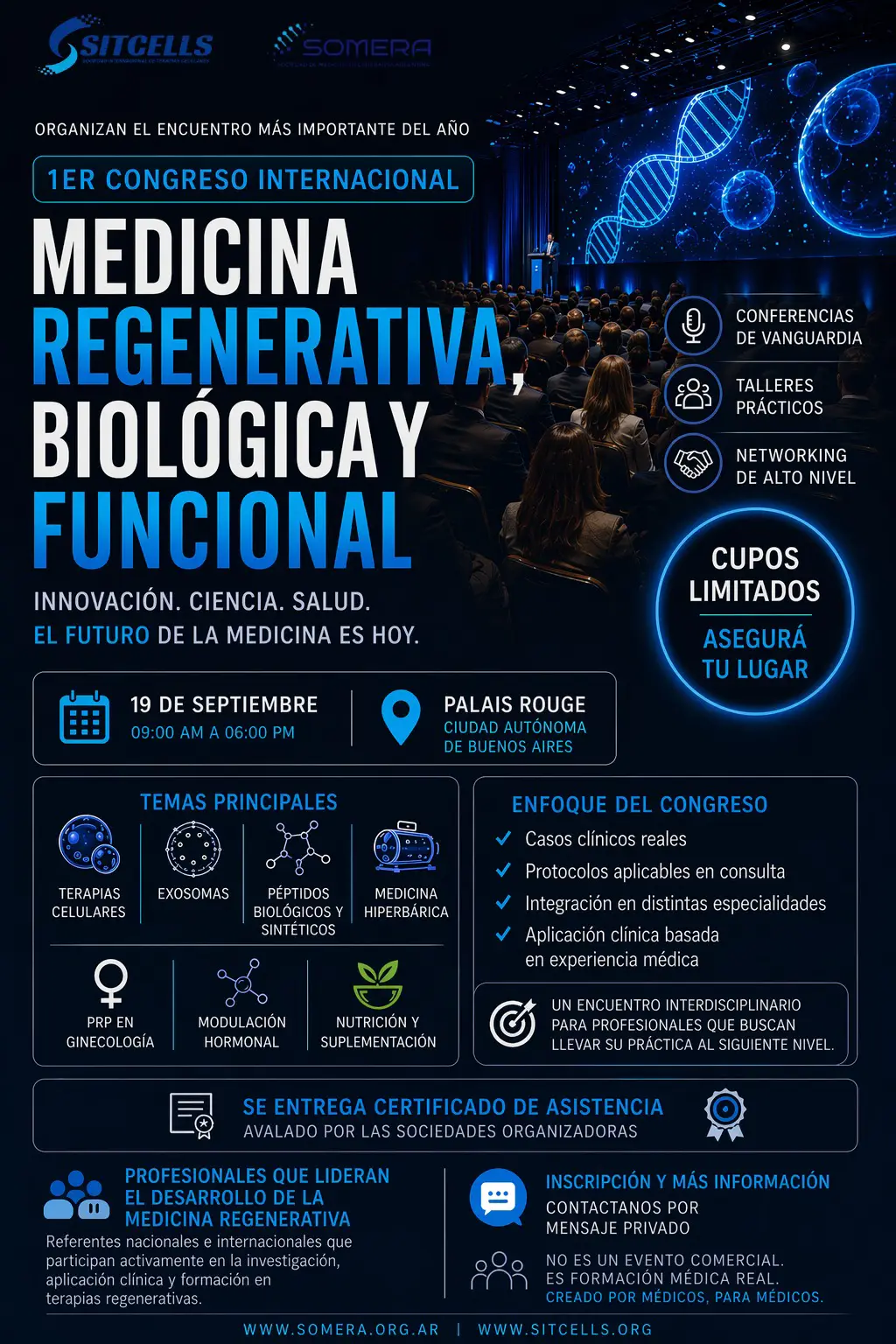 Congreso Internacional de Medicina Regenerativa - Buenos Aires 2026